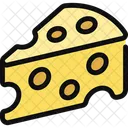 Cheese Cheddar Dairy Product Icon