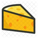 Cheese Dairy Slice Icon
