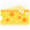 Cheese Cheese Cube Food Icon