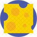 Cheese Piece Block Icon