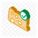 Cheese Piece Organic Icon