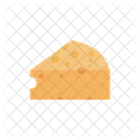 Cheese Bread Slice Icon