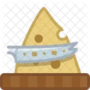 Cheese Chopping Board Icon