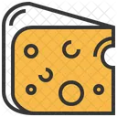 Cheese Food Salty Icon