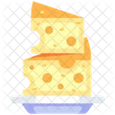Cheese Dairy Piece Icon