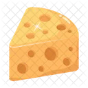 Slice Cheese Cheddar Icon