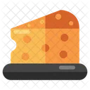 Cheese Block Cheese Slice Butter Block Icon