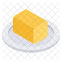 Cheese Block Cheese Slice Butter Block アイコン