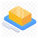 Cheese Block  Icon