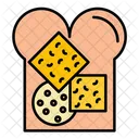 Cheese Bread  Icon
