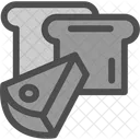 Cheese Bread  Icon