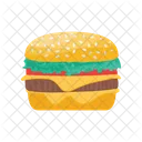 Burger Fast Food Meal Icon