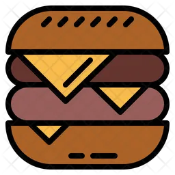 Cheese Burger  Icon