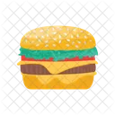 Burger Fast Food Meal Icon