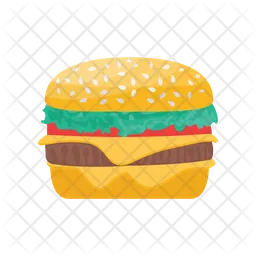 Cheese Burger  Icon