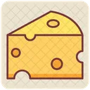 Cheese Cube Cheese Piece Dairy Product Icon
