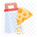 Cheese Grater Cheese Shredding Cheese Slice Icon