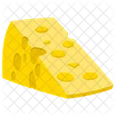 Cheese Cheese Piece Cheddar Cheese Icon