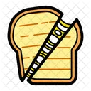 Cheese Sandwich Grilled Icon