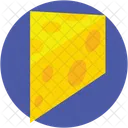 Cheese Piece Block Icon