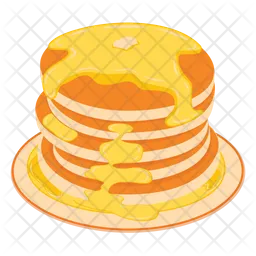 Cheese Pancake  Icon
