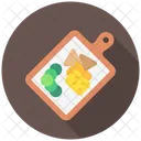 Cheese Plate Food Cheese Icon