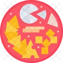 Cheese Plate Plate Milk Product Icon