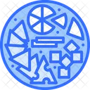 Cheese Plate Plate Milk Product Icon