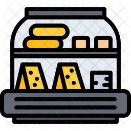 Cheese Refrigerator  Icon