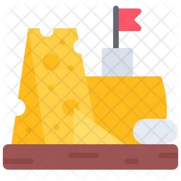 Cheese Set  Icon