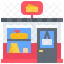 Cheese Shop Cheese Store Cheese Seller Icon
