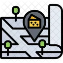 Cheese Shop Location Shop Location Map Icon