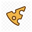 Cheese Cheddar Sliced Icon