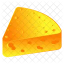 Cheddar Cheese Cheese Slice Dairy Product Icon