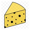 Cheese Slice Swiss Cheese Dairy Icon