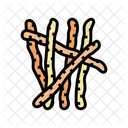 Cheese Sticks Snack Icon