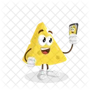 Cheese Logo Mascot Icon