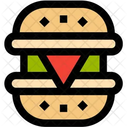 Käseburger  Symbol