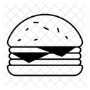 Cheeseburger Burger Hamburger Icon