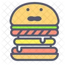 Cheeseburger Burger Fast Food Icon