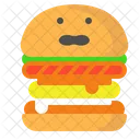 Cheeseburger Burger Fastfood Symbol