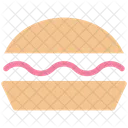 Cheeseburger Burger Eating Icon