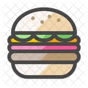 Cheeseburger Hamburger Burger Icon
