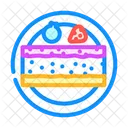 Cheesecake Foodist Vegan Icon