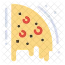 Birthday Pizza Food Icon