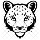 Cheetah Face Leopard Animal Icon
