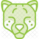 Cheetah Cat Animal Icon