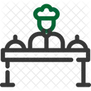 Koch Professionell Kulinarisch Symbol
