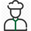 Koch Professionell Kulinarisch Symbol