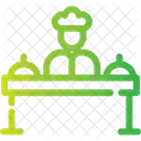 Koch Professionell Kulinarisch Symbol